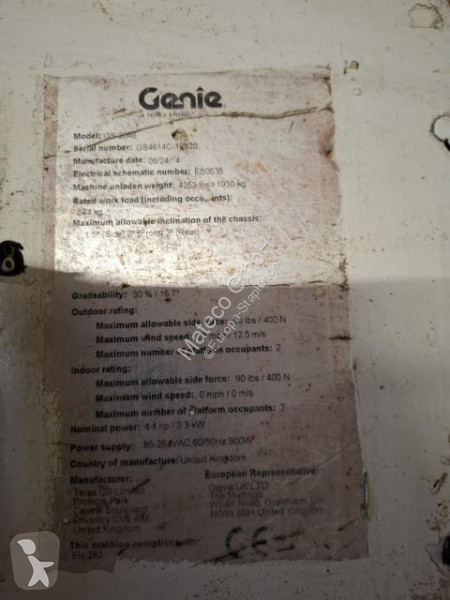 Vysokozdvižná plošina Genie