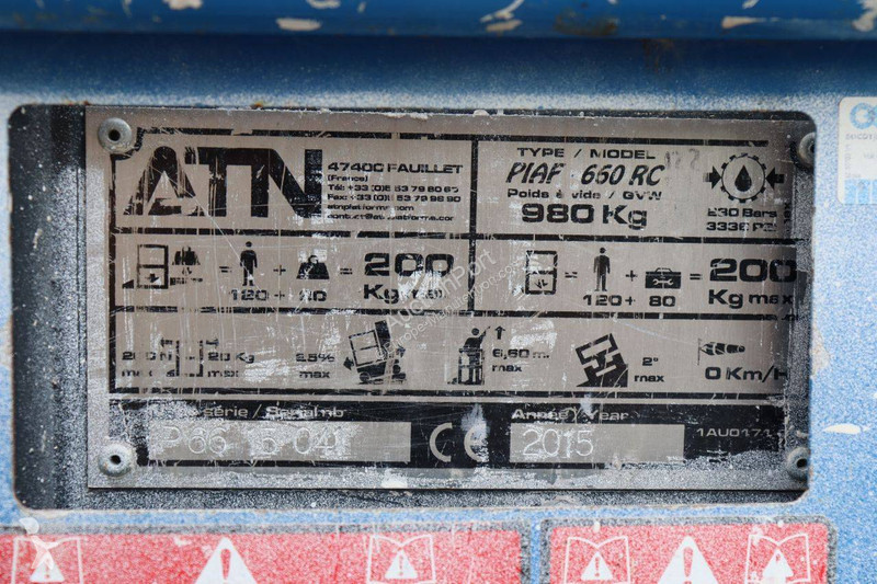 Nacela ATN Piaf 650RC