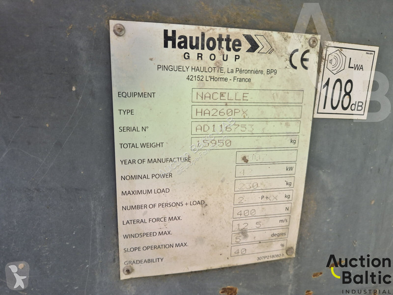 Автовышка Haulotte