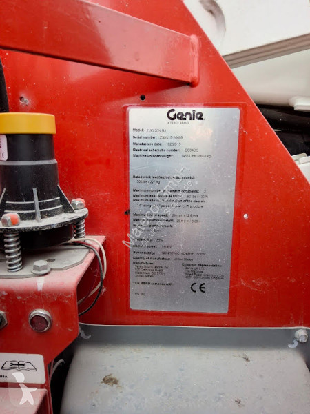 Nacelle Genie Z30/20N