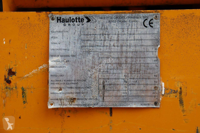 Nacelle Haulotte