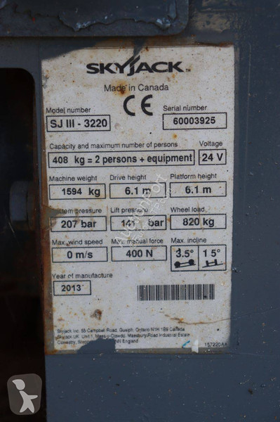Lift Skyjack SJIII-3220