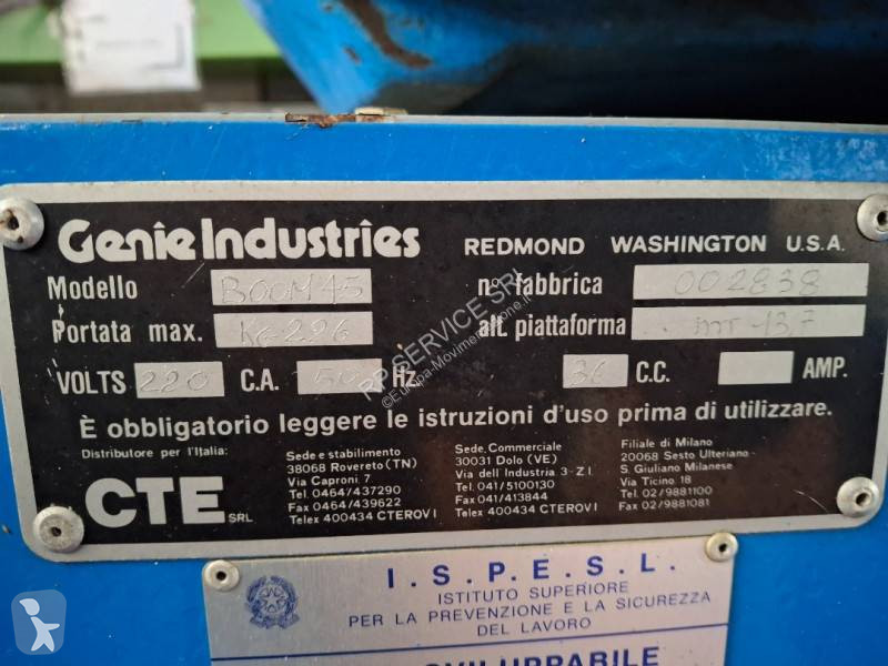 Nacelle Genie Boom Z-45/22