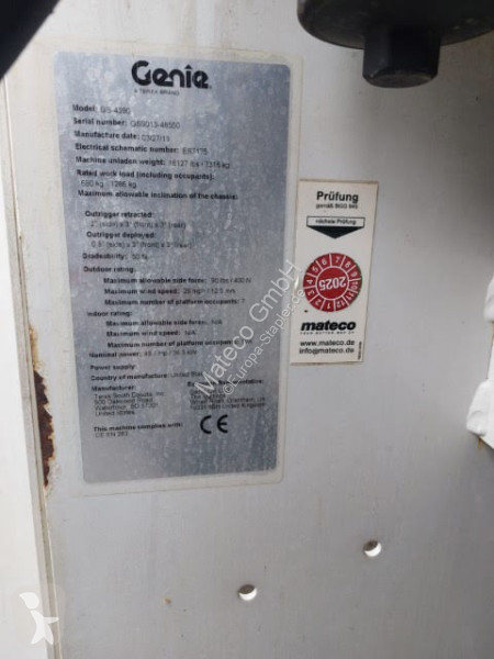 Nacelle Genie GS-4390