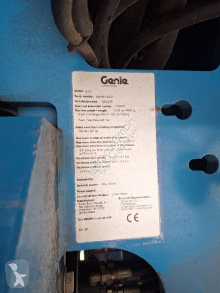 Nacelle Genie S-45