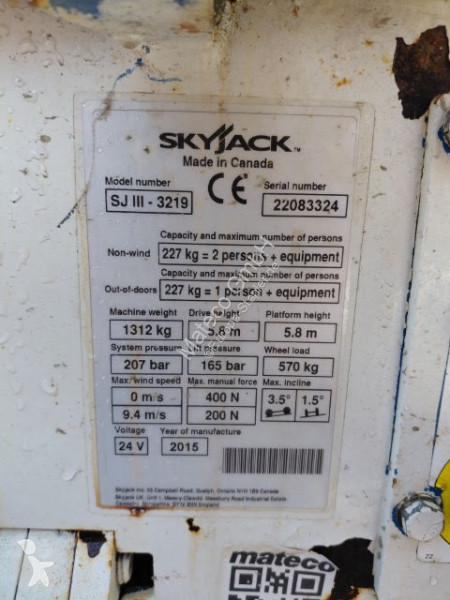 Lift Skyjack SJIII 3219