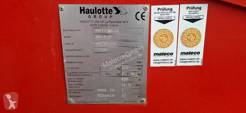 Gondola Haulotte HA15