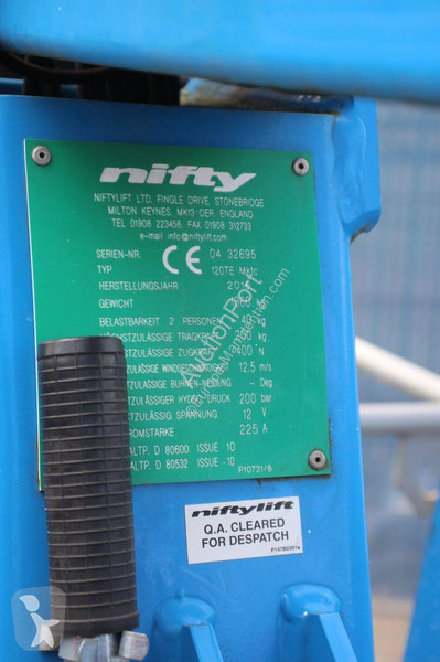 Nacelle Niftylift 120TE