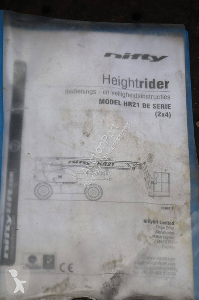 Plataforma elevadora Niftylift HR21DE 2WD
