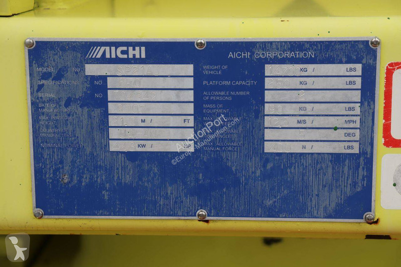 Nacelle Aichi SP21AJ