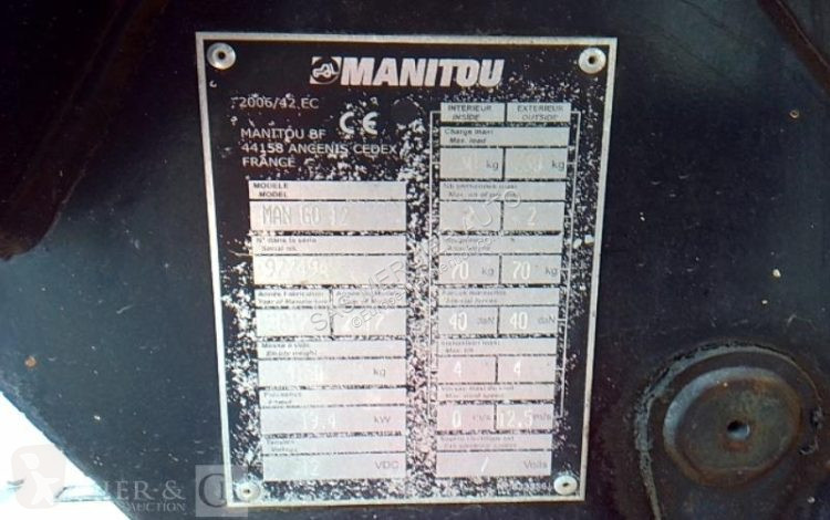 Zwyżka Manitou n/c