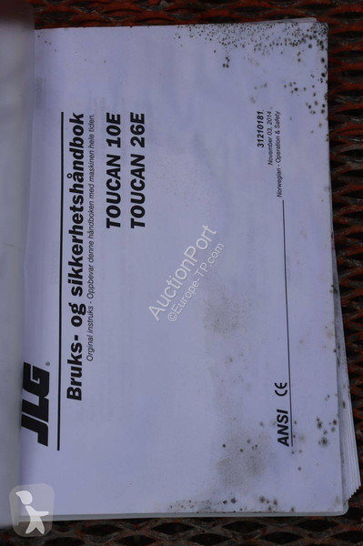 Plataforma elevadora JLG 10E