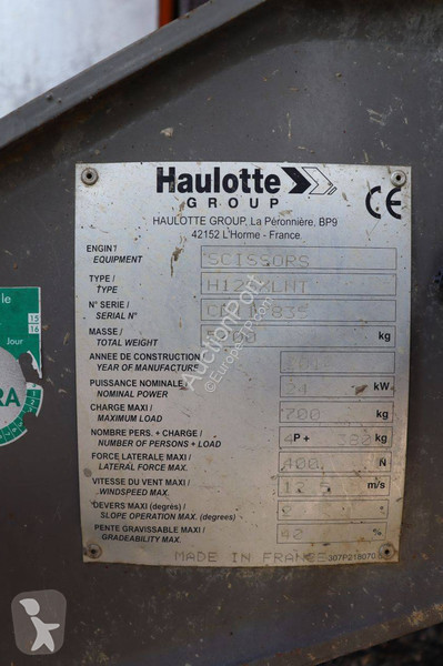 Plataforma elevadora Haulotte LNT
