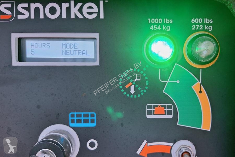 Nacelle Snorkel 460SJ Valid Inspection,...