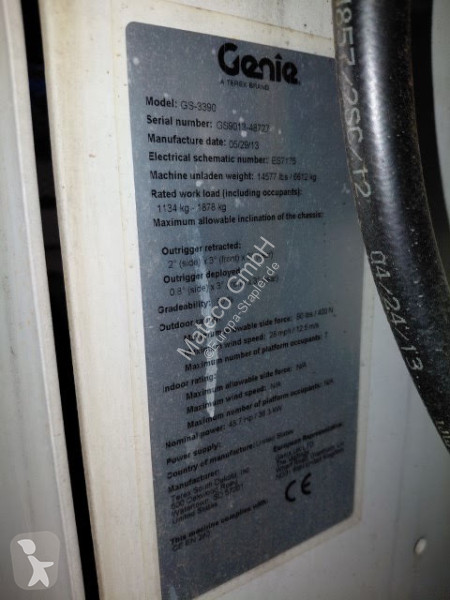 منصة تلسكوبية Genie GS3390