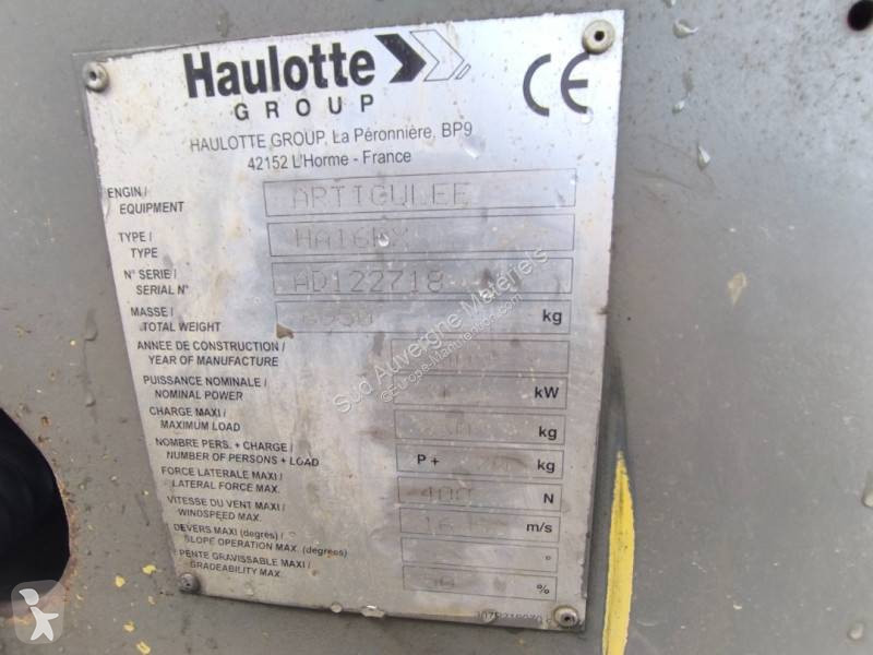 منصة تلسكوبية Haulotte