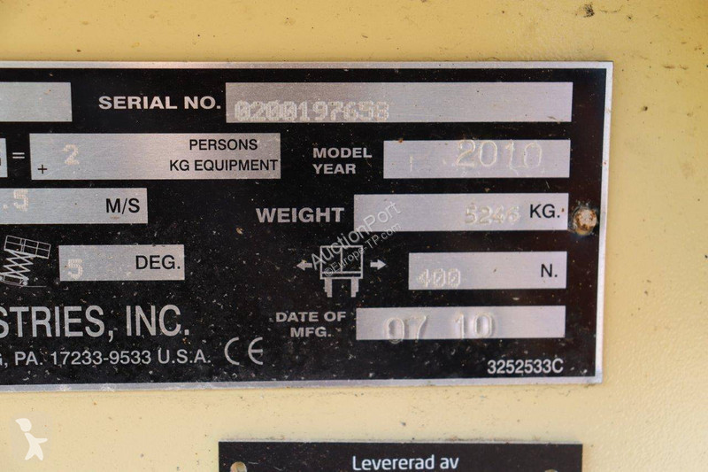 Nacelle JLG