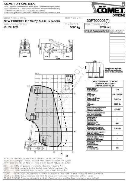 Nacelle Comet 17/9