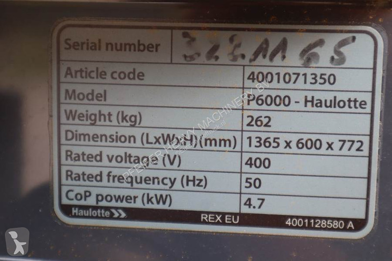Hoogwerker Haulotte HS15EPRO Valid Inspection,...