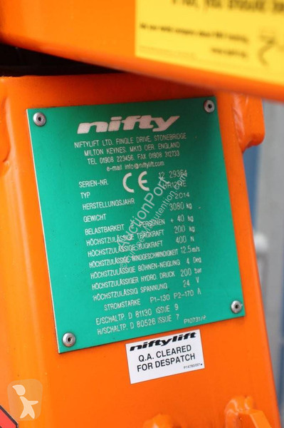 Nacela Niftylift HR12NE