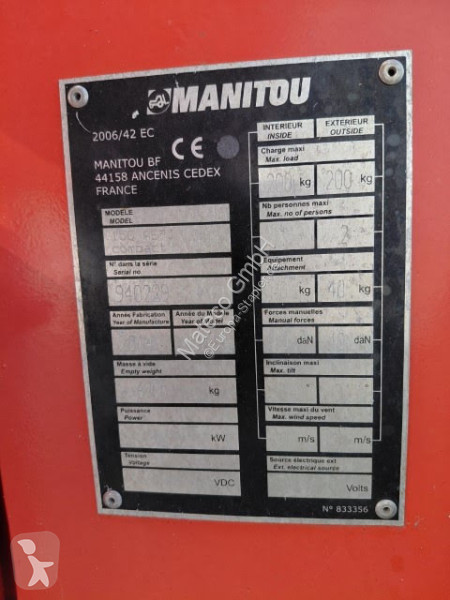 منصة تلسكوبية Manitou 150AETJ C 3D