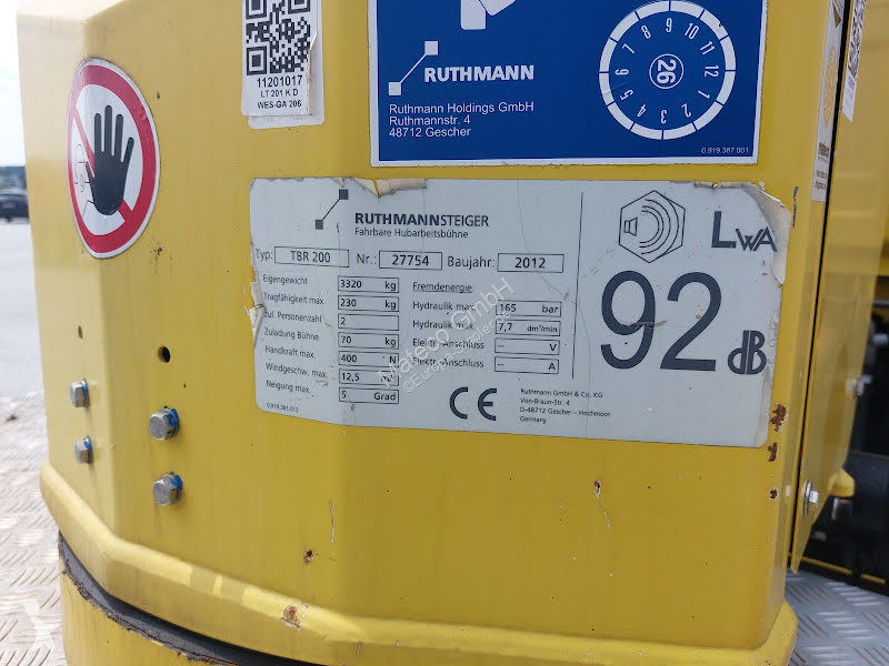 Lift Ruthmann TBR 200 / RENAULT MAXITY