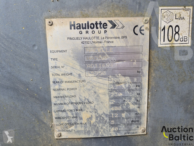 Автовышка Haulotte