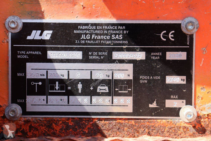 Автовишка JLG