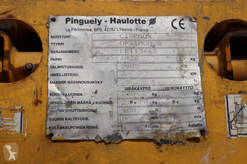 Plataforma elevadora Haulotte