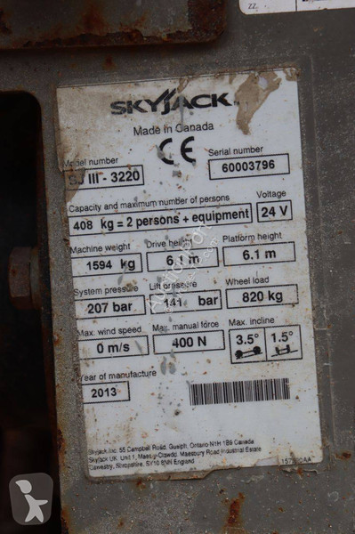 Lift Skyjack SJIII - 3220