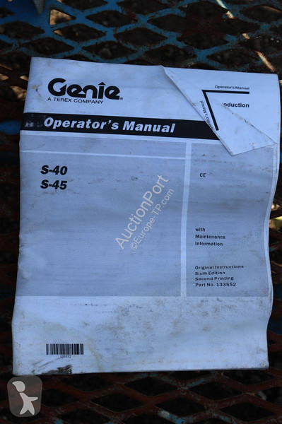 Plataforma elevadora Genie