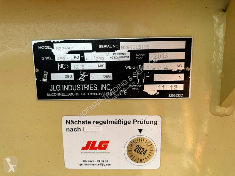 Hoogwerker JLG M3369