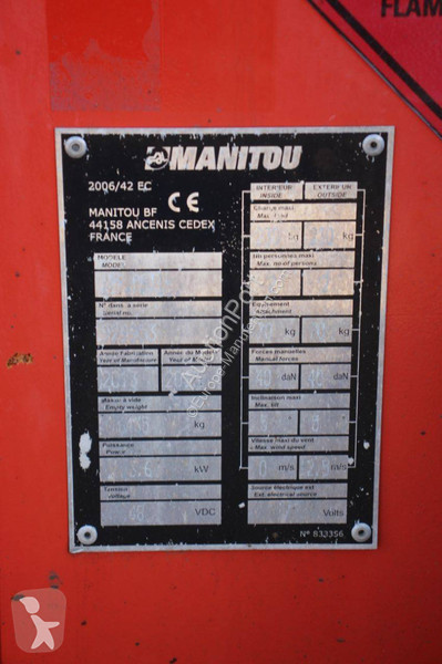 Nacela Manitou 150AETJ Compact