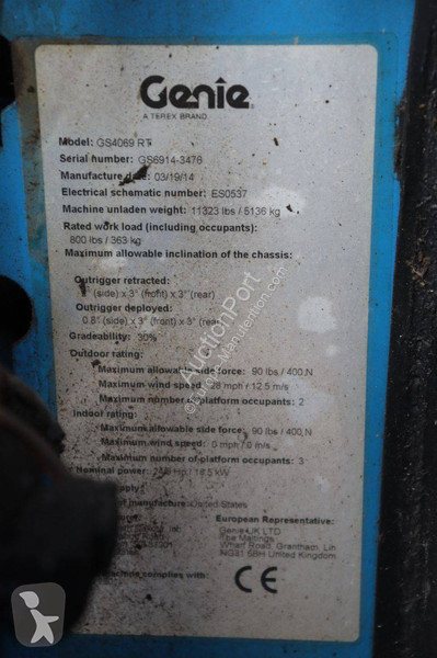 Автовишка Genie GS4069