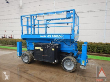 Plataforma automotriz de tijeras Genie