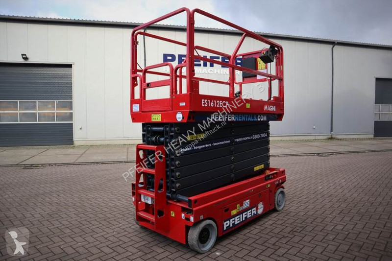 Hoogwerker Magni ES1612ECP Valid inspection,...