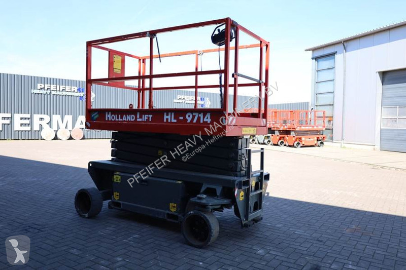 منصة تلسكوبية Hollandlift Ecostar HL-9714...
