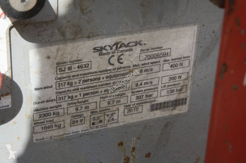 Nacelle Skyjack SJ III - 4632