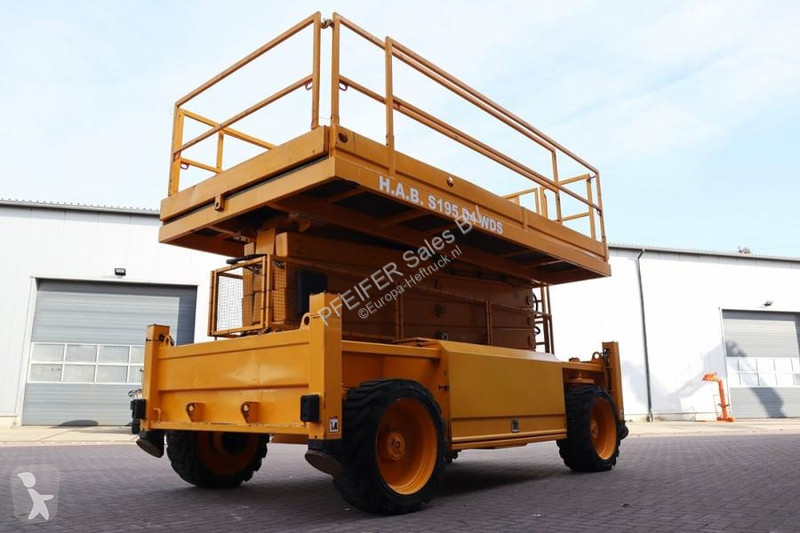 Hoogwerker HAB S195-24 D4WDS Diesel, 4x4 Drive,...