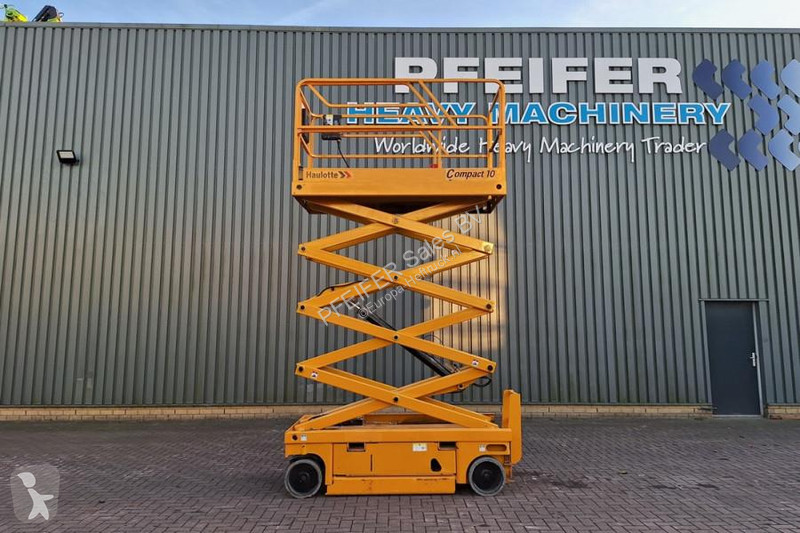 منصة تلسكوبية Haulotte Compact 10 Electric, 10m...