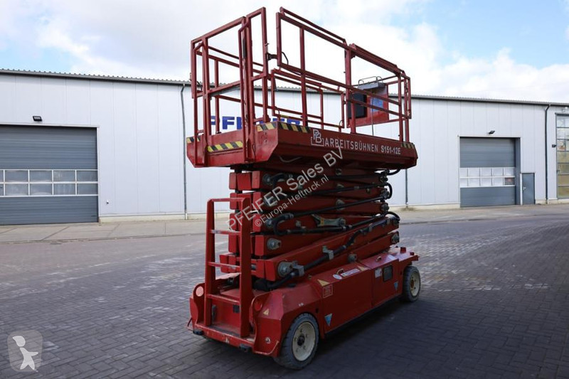 منصة تلسكوبية PB LIFT S151-12E Electric, 15m...