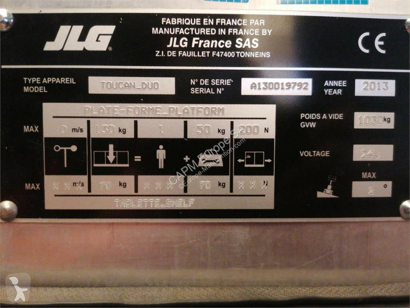 升降机 JLG TOUCAN DUO