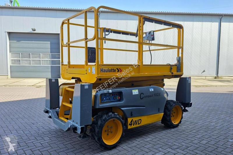 Plataforma Haulotte COMPACT 10DX Diesel, 4x4...