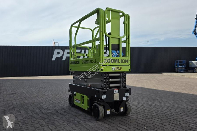 Nacelle Zoomlion ZS0607AC Li Unused, Valid...