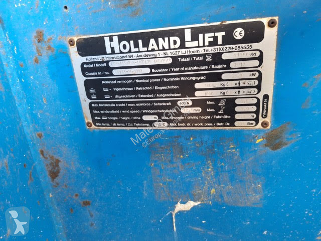Nacelle Hollandlift B-165DL25 4WD/P/N