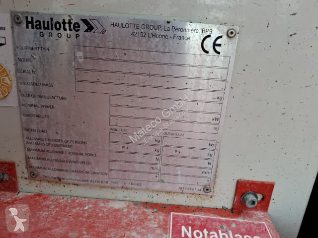 Plataforma elevadora Haulotte STAR 10