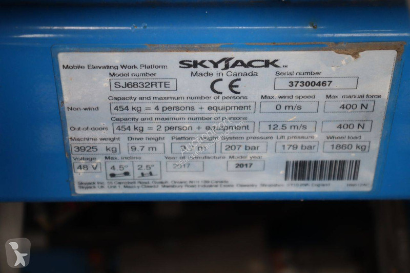 Автовышка Genie SJ6832RTE