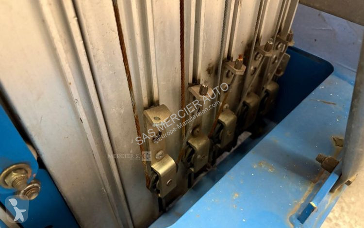 Nacelle Genie nacelle a mat vertical electrique