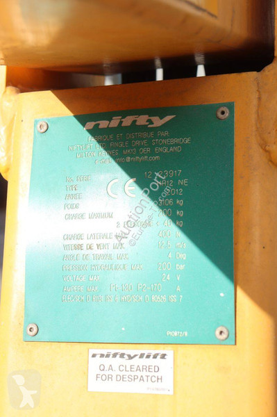 Zwyżka Niftylift HR12 NE