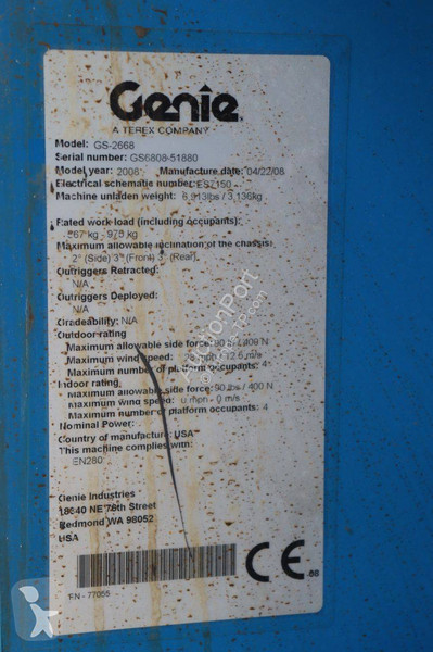Nacelle Genie GS-2668